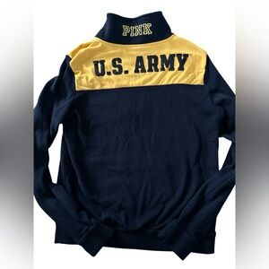 Victorias Secret x Fifth and Ocean clothing RARE US Army sequins long sleeve EUC